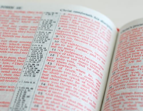 What Is the Story of the Red Letter Bible?