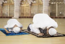 Bowing down and prostration
