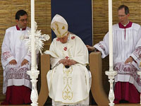 Pope Benedict sleeping in Malta